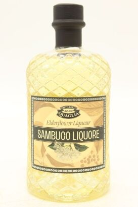(1) Antica Distilleria Quaglia Sambuco Elderflower Liquore, Italy, 20% ABV
