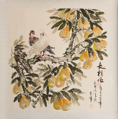A Chinese Bird-and-Flower Painting