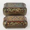 A Set of Two Chinese 20th Century Black Lacquer &lsquo;Dragon&rsquo; Nested Boxes