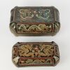 A Set of Two Chinese 20th Century Black Lacquer &lsquo;Dragon&rsquo; Nested Boxes - 2