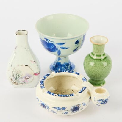 A Group of Chinese Porcelains