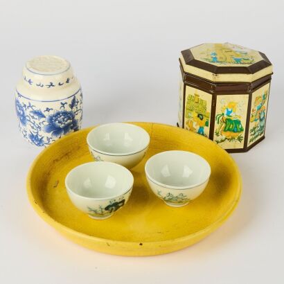 A Group of Six Chinese Objects
