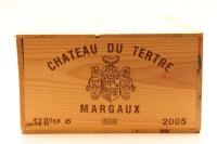 (12) 2005 Chateau du Tertre, Margaux (OWC)