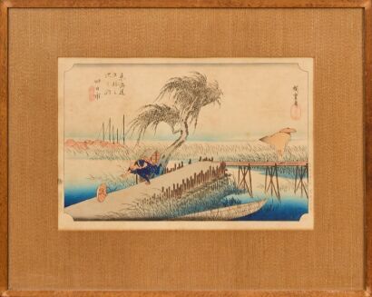 A 20th Century Japanese Ukiyo-e Woodblock Print