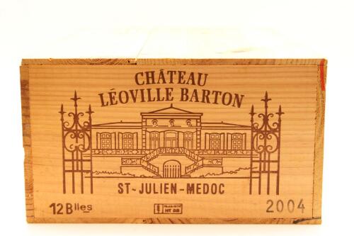 (12) 2004 Chateau Leoville Barton, Saint-Julien (OWC) [JR17]