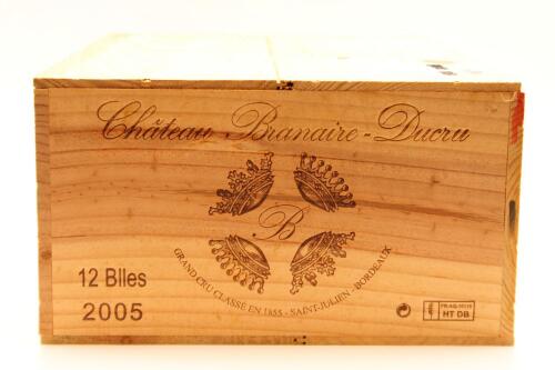 (12) 2005 Chateau Branaire-Ducru, Saint-Julien (OWC) [RP95] [WE95]