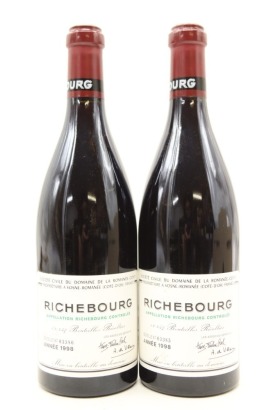 (2) 1998 Domaine de la Romanee-Conti Richebourg Grand Cru, Cote de Nuits [RP98] (SOL) &diams;