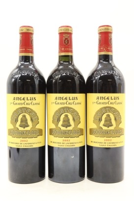 (3) 2002 Chateau Angelus, Saint-Emilion Grand Cru &diams;