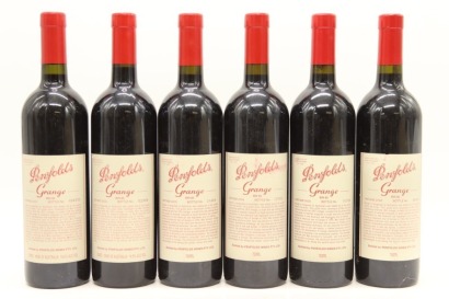 (1) 2001-2006 Penfolds Grange Vertical Collection, 6 Bottles Sold as One Lot &diams;