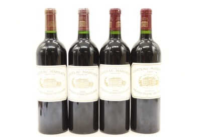 (1) 2002-2005 Chateau Margaux Vertical Collection, 4 Bottles Sold as One Lot &diams;