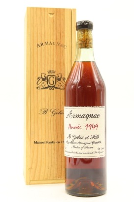 (1) 1949 B. Gelas et Fils Armagnac (Bottled 1999), 40% ABV (OWC) &diams;