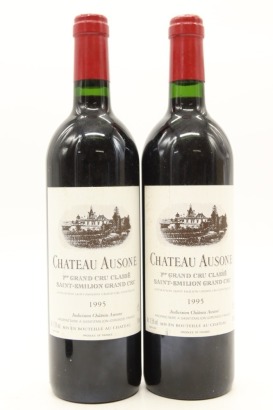 (2) 1995 Chateau Ausone, Saint-Emilion [RP96] &diams;