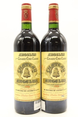 (2) 1998 Chateau Angelus, Saint-Emilion Grand Cru [RP98] &diams;