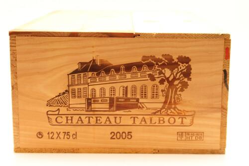 (12) 2005 Chateau Talbot, Saint-Julien (OWC) [JR17]