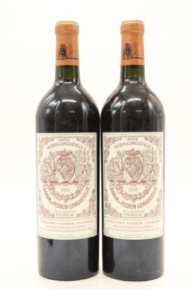 (2) 2000 Chateau Pichon-Longueville au Baron de Pichon-Longueville, Pauillac [RP97] &diams;