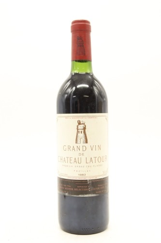(1) 1982 Chateau Latour, Pauillac [RP100] &diams;