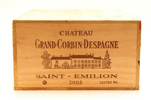 (12) 2005 Chateau Grand Corbin-Despagne, Saint-Emilion Grand Cru (OWC) [JR17]