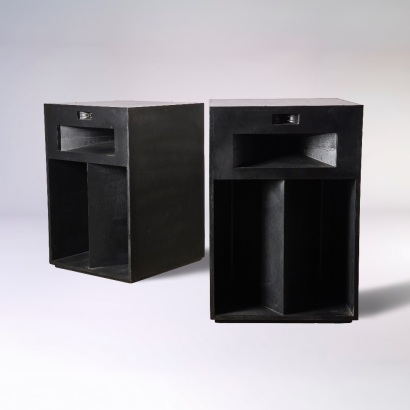 A Pair of Klipsch La Scala Loudspeakers in Black Birch Finish