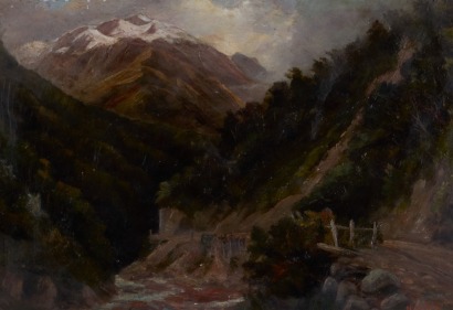 PETRUS VAN DER VELDEN Otira Gorge [study]