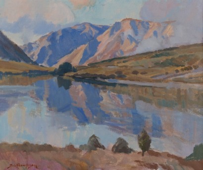 SYDNEY LOUGH THOMPSON Morning Mist Lake Pearson