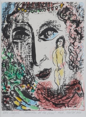 MARC CHAGALL Apparition at the Circus