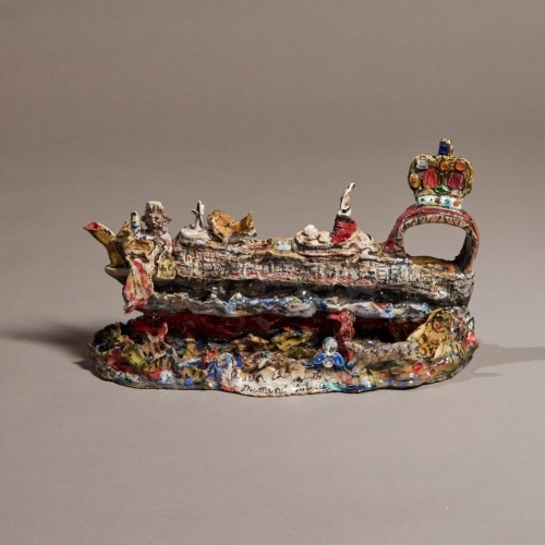 ROBERT RAPSON Queen Elizabeth 60th Jubilee Teapot, Curnard Lines