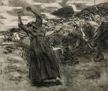 K&Auml;THE KOLLWITZ Losbruch, Bauernkrieg Series (The Peasants War)