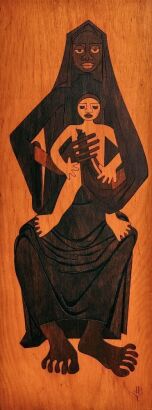 PAULINE AND JAMES YEARBURY Madonna and Child