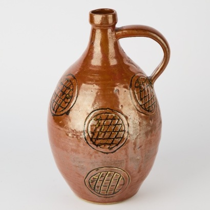 A Studio Ceramics Flagon
