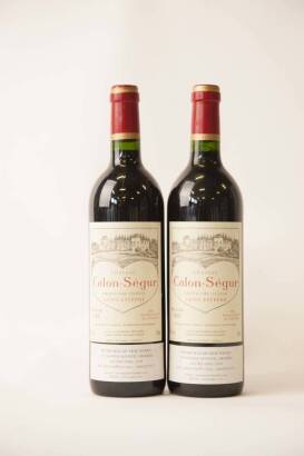 (2) 2001 Chateau Calon Segur, St Estephe
