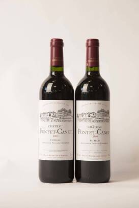(2) 2003 Chateau Pontet Canet, Pauillac