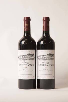 (2) 2004 Chateau Pontet Canet, Pauillac