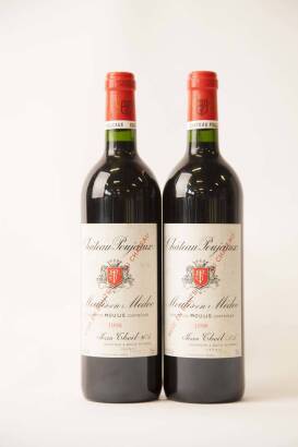 (2) 1998 Chateau Poujeaux, Moulis en Medoc