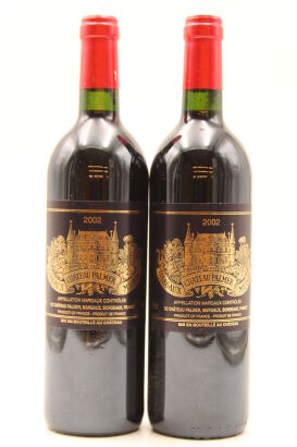 (2) 2002 Chateau Palmer, Margaux (Part of an Original Wooden Case)