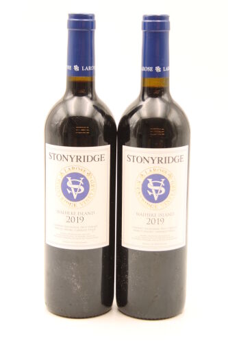 (2) 2019 Stonyridge Vineyard Larose, Waiheke