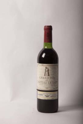 (1) 1980 Chateau Latour, Pauillac