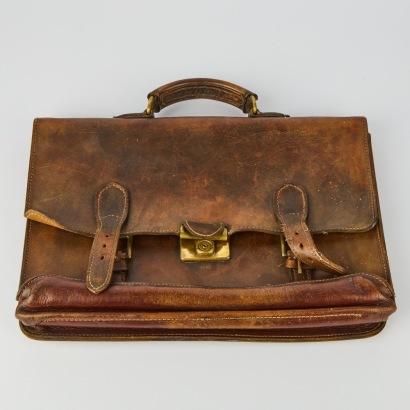A Vintage Leather Satchel