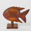 A Fish Carved by John Christian, Pitcairn Islands