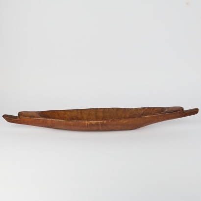 A Long Wood Bowl