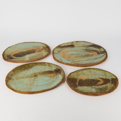 Four Doris Dutch Platters