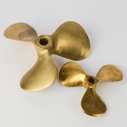 Two Heavy Metal Propellers