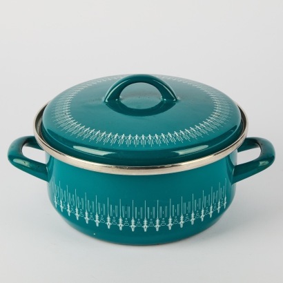 A Western Enamel Cook Pot