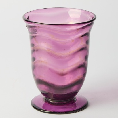 A Purple Glass Vase
