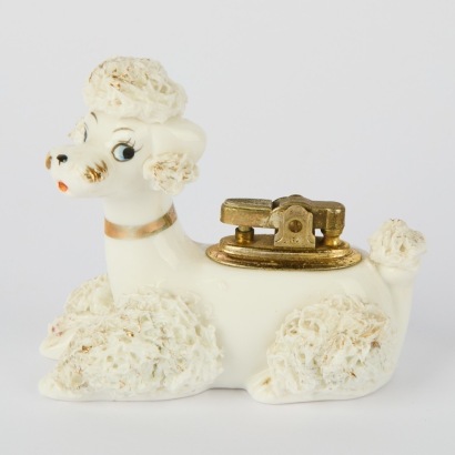 A Vintage Spaghetti Poodle Lighter