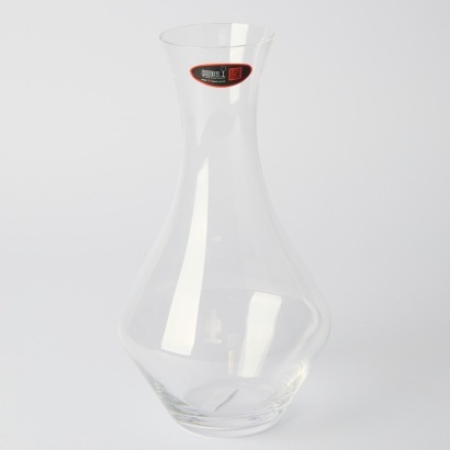A Riedel Merlot Decanter