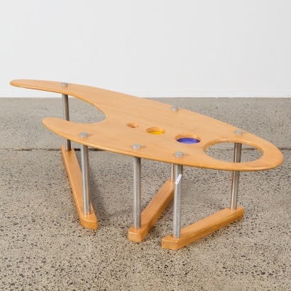An Elliptical Coffee Table