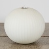 A George Nelson Large Ball Bubble Pendant Light Authentic Reproduction by Modernica Los Angeles