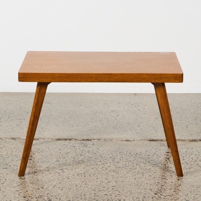 A Mid-Century Oak Coffee Table