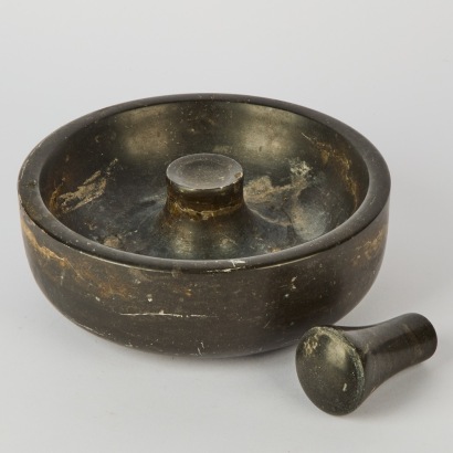 A Large Mortar and Pestle