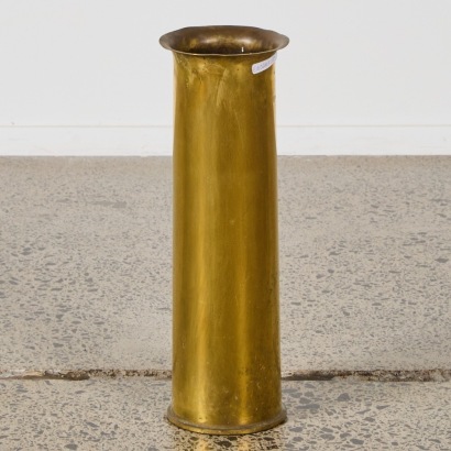 A QF 4-Inch Naval Gun Mk IV Bullet Casing, 1918